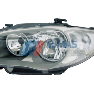 Conjunto de faróis - BMW E87 Série 1 - Halogênio - Pré-LCI - Esquerda