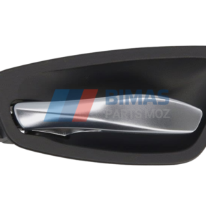 Maçaneta da porta - BMW E81 / E82 / E87 / E88 Série 1 - Schwarz - Dianteira / Traseira - Interna - Esquerda