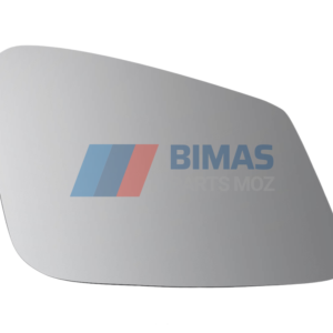 Vidro do espelho retrovisor da porta - BMW 1 / 2 / 3 / 4 / X1 Series - Vários modelos - Aquecido - Direito